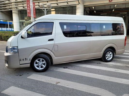 Kinglong Hiace Used Mini Coach 14 Seats Gasoline Engine 2017