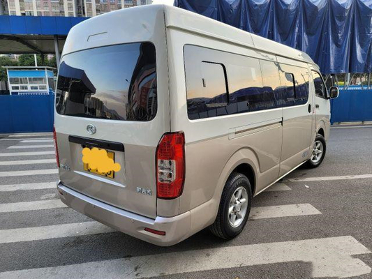 Kinglong Hiace Used Mini Coach 14 Seats Gasoline Engine 2017