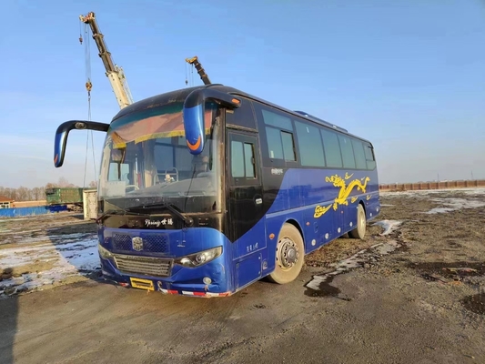 Lck6108d Used Commercial Zhongtong Bus Front Engine Bus 43seats 2017