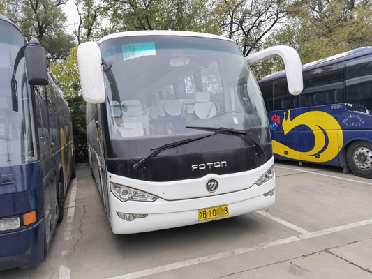 Used Tour Bus Foton Rear Engine Coach Bus 47 Seats Passenger Bus For Sale