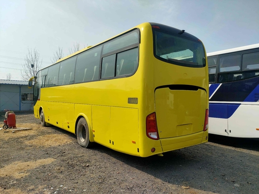 Used Shuttle Bus Yutong ZK6110 Rear Engine Bus 49seats Two Doors Airbag Suspension