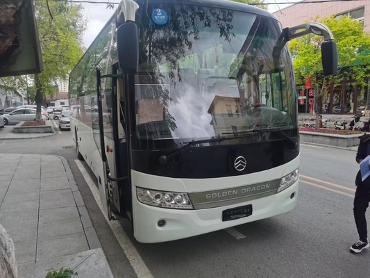 Used Tour Bus Used Golden Dragon Bus XML6113J68 49seats Double Doors Yuchai Engine