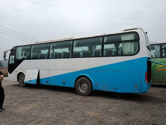 Second Hand Tour Bus 51seats White Color Used Yutong Bus Yuchai Engine ZK6110