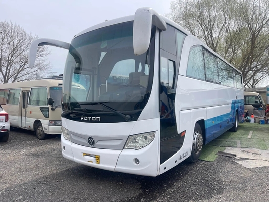 Used Luxury Buses 12meters 33 Seats Sealing Window Yuchai Engine Second Hand Foton BJ6120