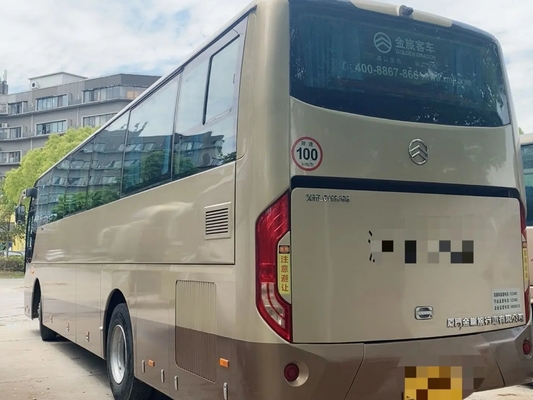 Used Passenger Bus Airbag Suspension 47 Seats Yuchai Engine Single Door 2nd Hand Golden Dragon XML6113