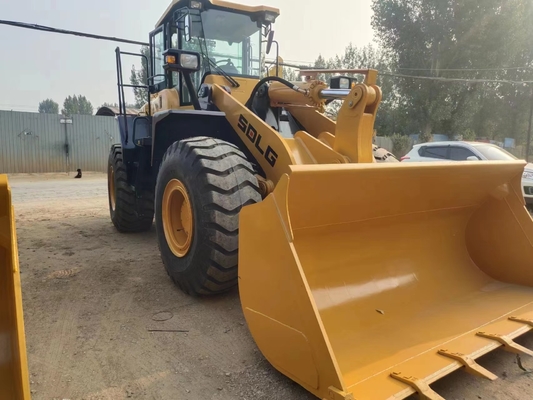 Used Diesel Trucks Rated Loading Weight 5-6 Tons Second Hand SDLG Wheel Loaders Bucket Capacity 3 M³