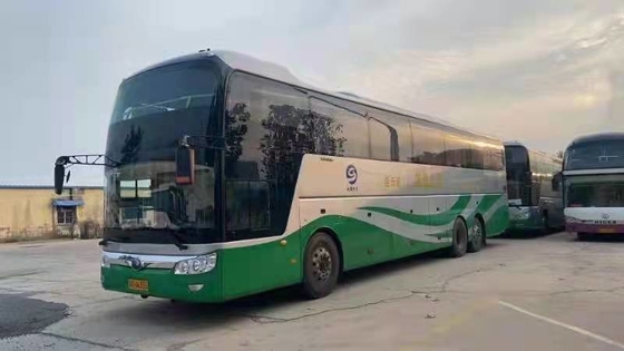 68 Seats Double Axle Used Luxury Coaches Yutong ZK6146 Weichai Engine 400hp