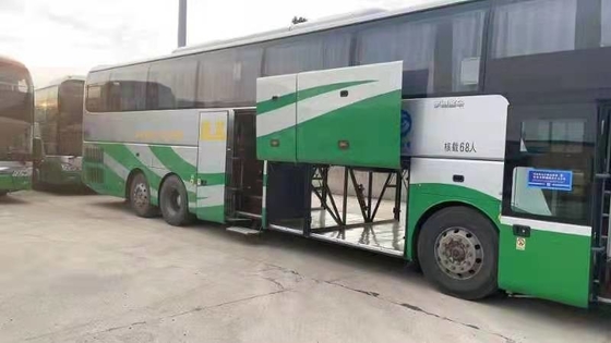 68 Seats Double Axle Used Luxury Coaches Yutong ZK6146 Weichai Engine 400hp