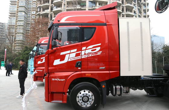 Tractor Trailer Truck Jiefang JH6 6*4 Drive Mode 510hp CNG Weichai Engine Euro 6