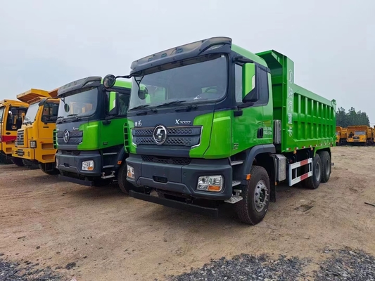 Tipper Truck 40t Used Shacman 6×4 X3000 Dumper Heavy Duty 375hp Weichai 2021 Year