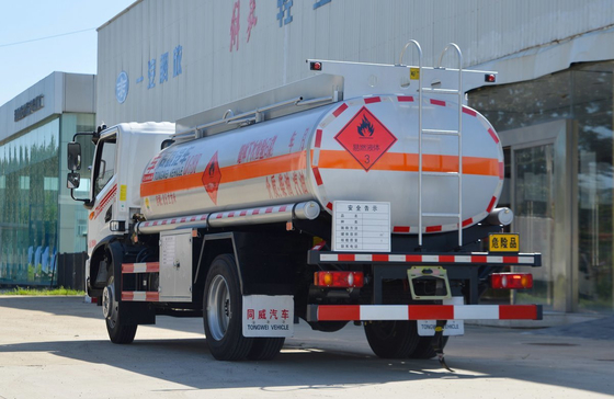Oil Tanker Truck Sale Kenya Dongfeng 4*2 Chassis 8.5 Cubic Tanker Yuchai Engine 165hp