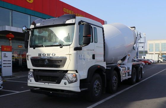Mixer Concrete Truck 10-Speed Transmission Howo 8×4 Cement Mixer 8 Cubic Durable Using