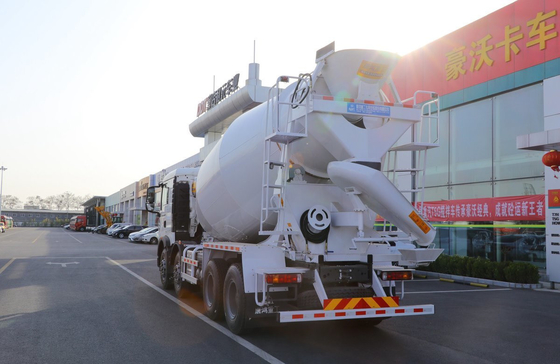 Mixer Concrete Truck 10-Speed Transmission Howo 8×4 Cement Mixer 8 Cubic Durable Using