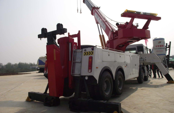 Tow Truck Chinese Brand Sinotruck Howo 8*4 One - To - One Tow Truck 6-12 Tons Euro 3 Emission