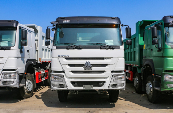 Sino Truck Used  6×4 Dump Truck Howo 371hp Euro 3 Use In Africa 6.8 Meters Long Box