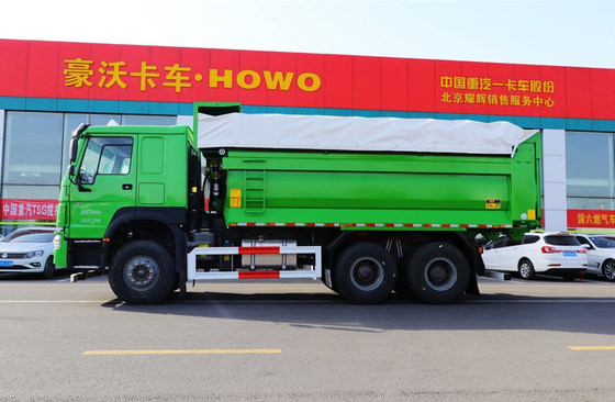 Sino Truck Moteur 400 Weichai Engine 6×4 Howo Dumper Truck Leaf Spring 10 Wheels Road Transport