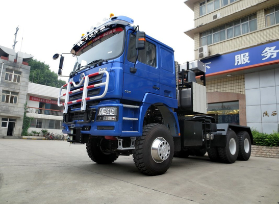 Tractor Trucks Used 6*6 Full Drive Shacman Prime Mover Cummins 600hp Engine With 10 Tyre
