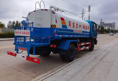 Dongfeng Used Oil Tanker 7350×2470×2710mm 10000L Tank Capacity With Red Diesel Motor