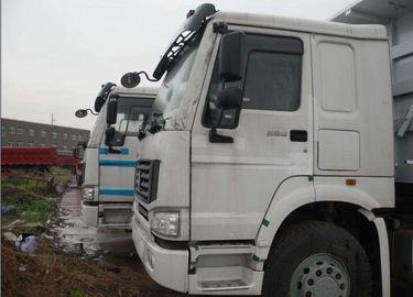 HOWO Used Commercial Dump Trucks , Used Construction Trucks 6*4 Drive Mode