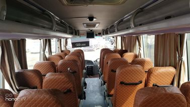 Blue Luxury Seats Used Yutong Buses 39 Seaters 2010 Year Diesel Yuchai Engine