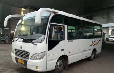19 Seater Mini Buses Used Coach Bus Euro IV Diesel Engine Dongfeng Brand