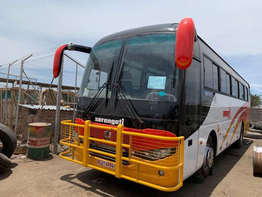RHD 6 Cylinders Used Zhongtong LCK6118 49 Seats Tour Bus