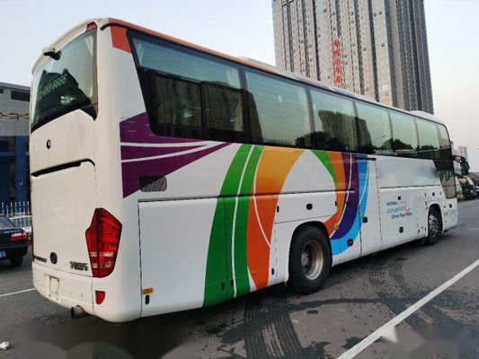 Passenger Zk6118 336kw 49 Seats Used Yutong Buses 2017 Year Airbag Chassis Weichai 336kw