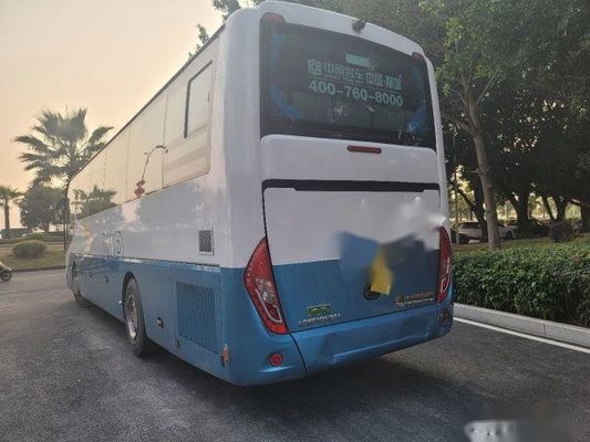 Used Zhongtong Bus LCK6119 48 Seats Rear Yuchai Engine Airbag Chassis Double Doors Nude Packing Left Hand Drive