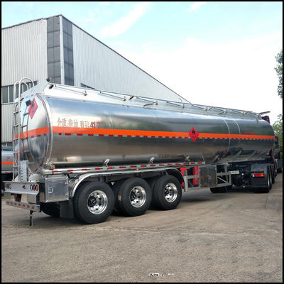 3 Axles 45000 Liters Fuel Transport Tanker Oil Tank Petrol Truck Trailer