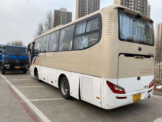 Used Kinglong Bus Model XMQ6802 32 Seats Steel Chassis Left Hand Drive Used Tour Bus