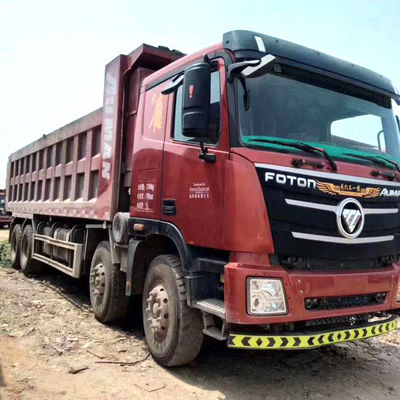375HP China 6X4 8X4 FOTON AUMAN Dump Truck Used 50 Ton LHD RHD Price
