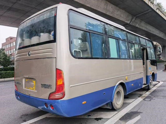 Used Yutong Mini Bus ZK6752D Yuchai Front Engine Good Passenger Coach 30 Seats 103kw