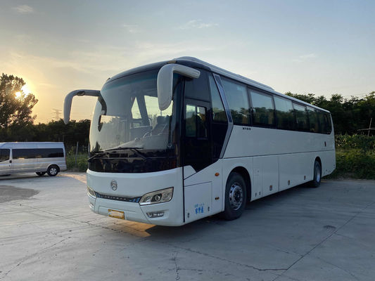 New Type Coach Bus Golden Dragon XML6122 52 Luxury Seats Double Doors Used Passenger Bus 12meter LHD