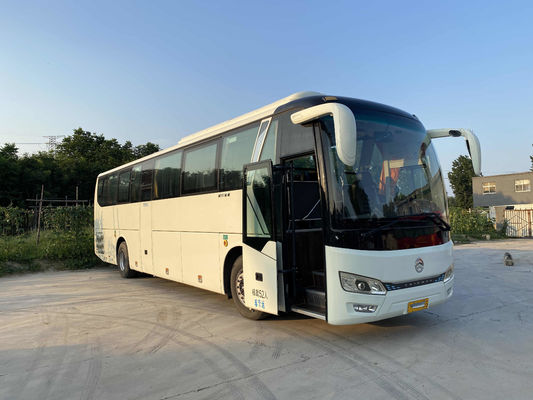 New Type Coach Bus Golden Dragon XML6122 52 Luxury Seats Double Doors Used Passenger Bus 12meter LHD