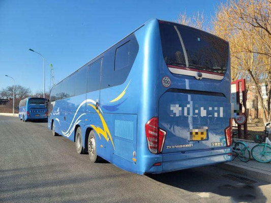 Double Rear Axle Bus Used Yutong Bus ZK6148 56 Seats 2019 Year WP.10