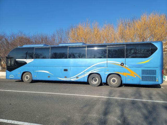Double Rear Axle Bus Used Yutong Bus ZK6148 56 Seats 2019 Year WP.10