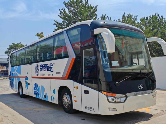 quality  Used King Long Coaches XMQ6129 Airbag Suspension 2016 Year 55 Seats 2 Passenger Doors LHD/RHD Luggage factory