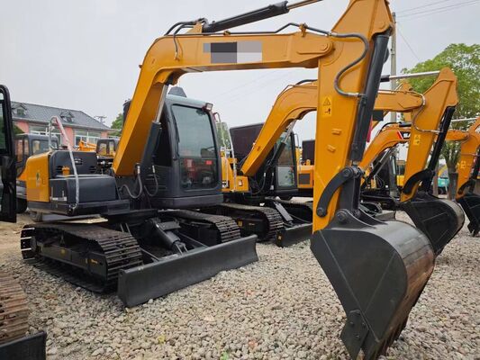 quality  Used tracked Excavator Chinese brand 8.24 tons in excellent condition  capacity 0.3m³ rated power 54.3kW for construction factory