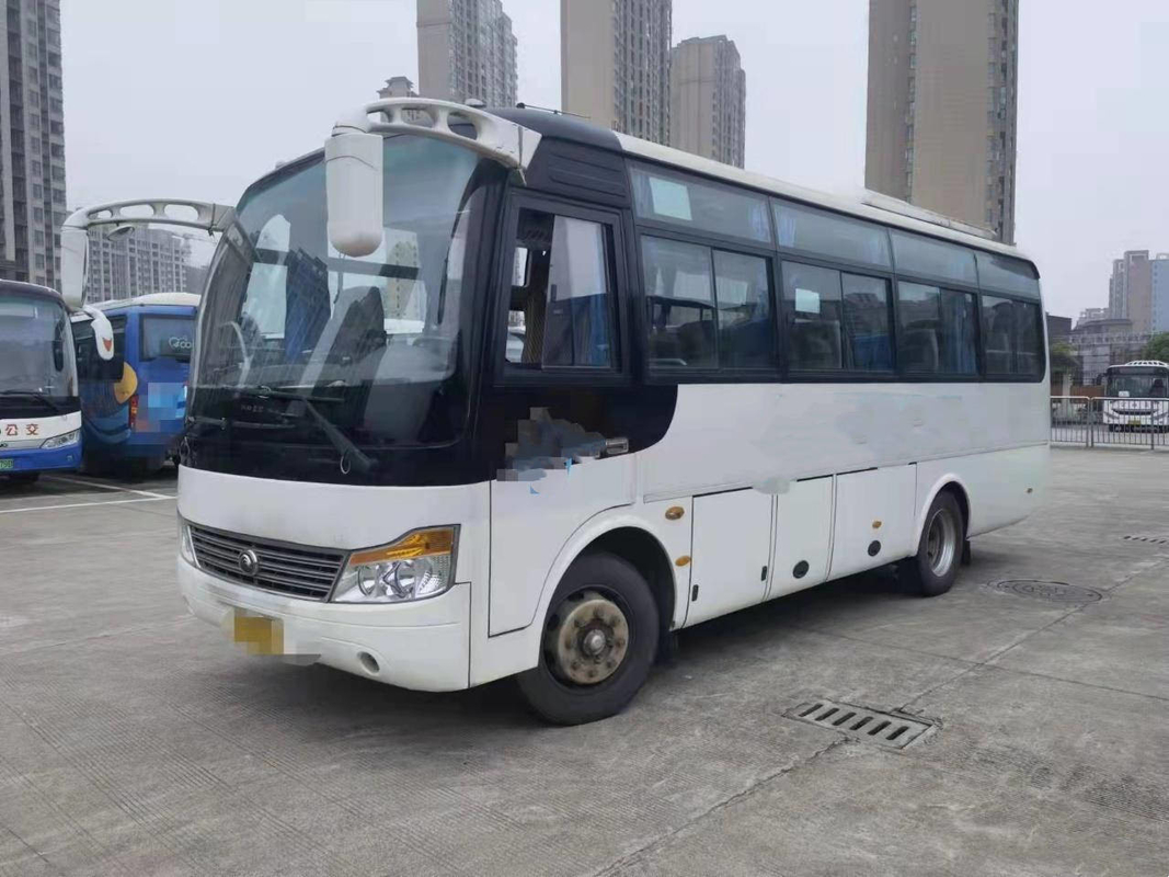 ZK6752D1 Used Mini Yutong Front Engine Coach Bus 30 Seat Right Hand Driver Passenger Bus
