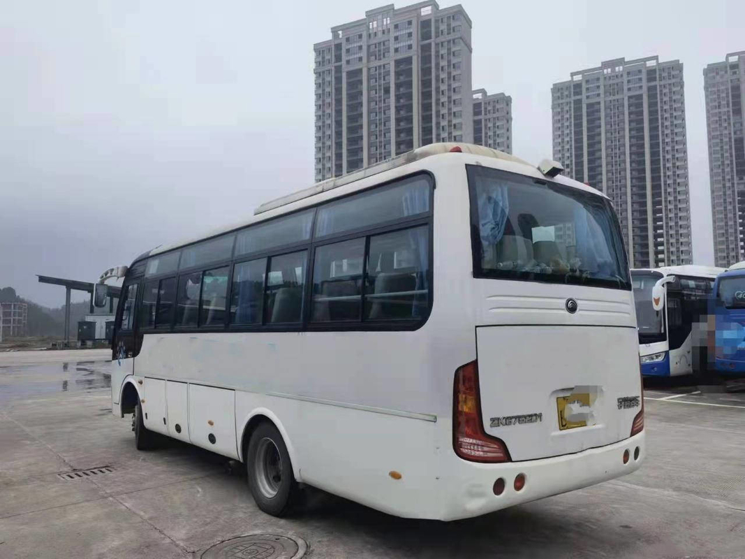 ZK6752D1 Used Mini Yutong Front Engine Coach Bus 30 Seat Right Hand Driver Passenger Bus