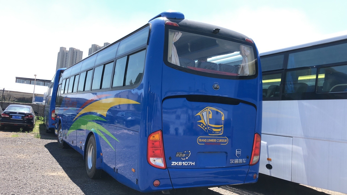 Raer Engine Rhd Used Yutong Buses ZK6107H Coach Two Doors Luxury Vehicle 47seats
