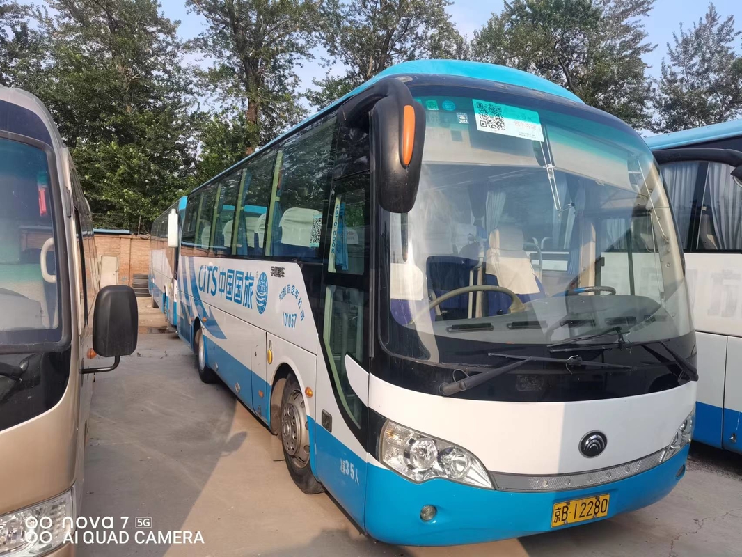 35 Seats Used Yutong Bus ZK6858 Mini RHD Steering Diesel Engines For Transport