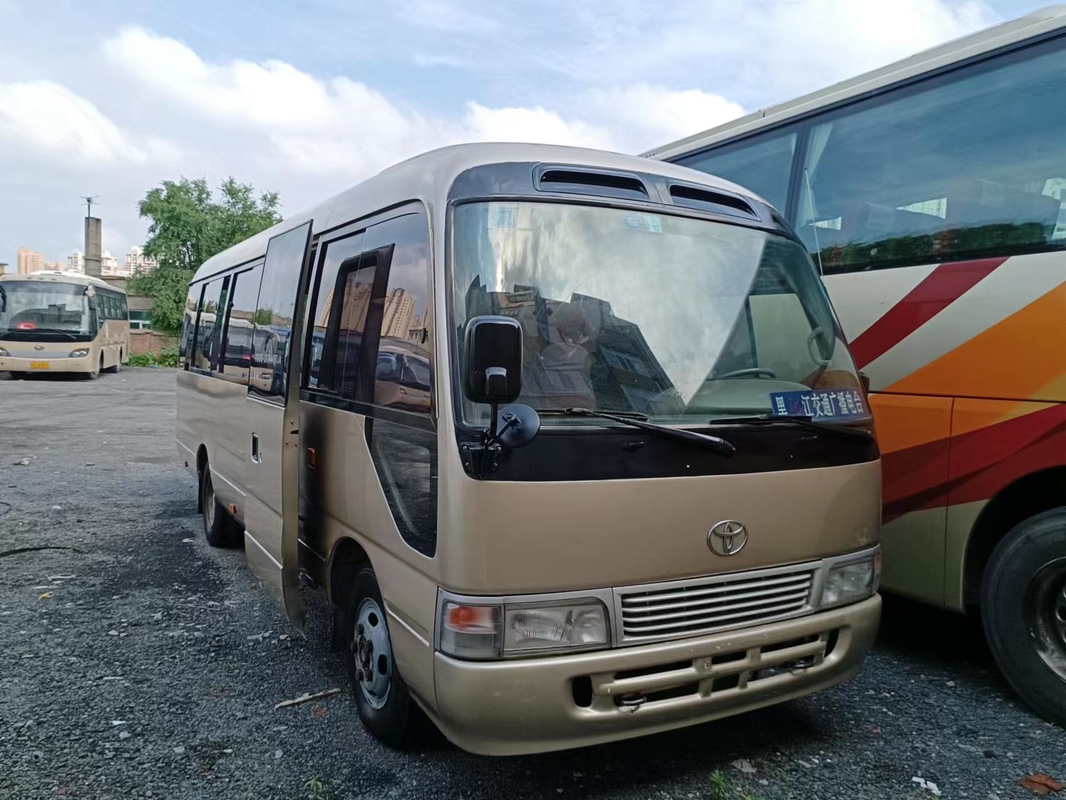 2016 Year 29  Seats Used Toyota Coaster Bus Second Hand With Diesel 1Hz Engine