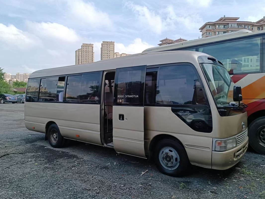 2016 Year 29  Seats Used Toyota Coaster Bus Second Hand With Diesel 1Hz Engine