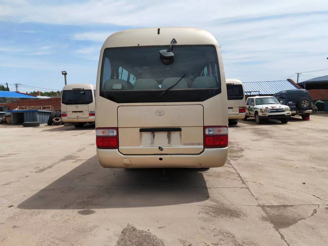 2017 Year 29  Seats Used Toyota Coaster Bus With Diesel 1Hz Engine With Folding Door