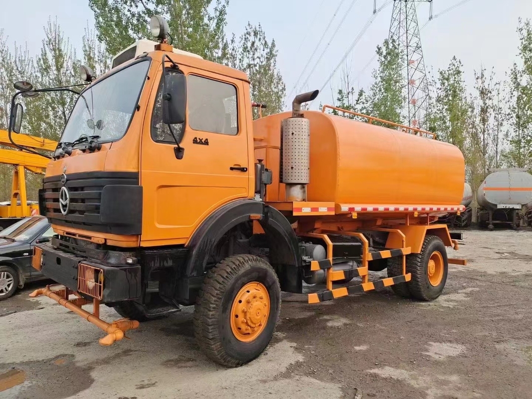 LHD 15 Cubic Meters Water Tank Sprinkler Truck 290hp Full Drive 4X4 Off Road Water Sprinkler