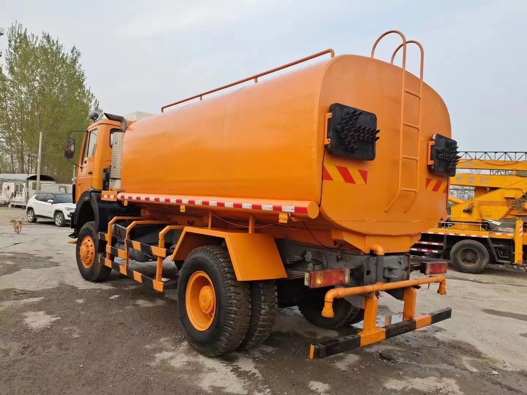 LHD 15 Cubic Meters Water Tank Sprinkler Truck 290hp Full Drive 4X4 Off Road Water Sprinkler