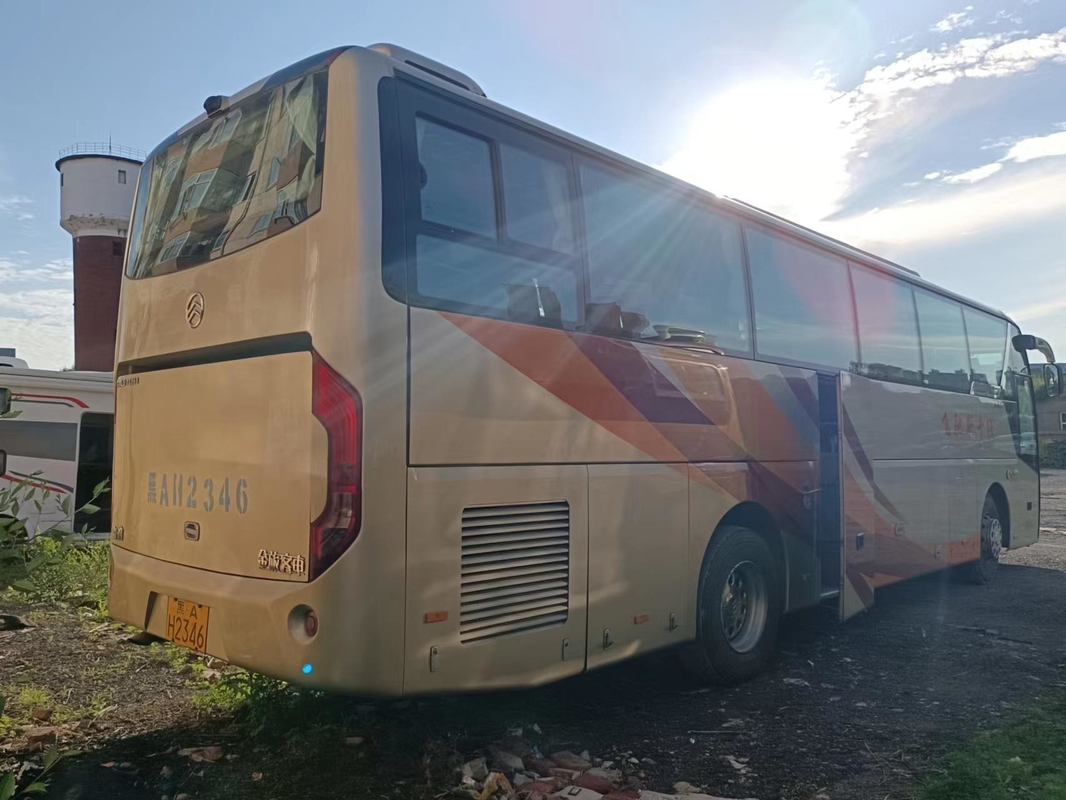 2014 Year 49 Seats Used Golden Dragon Bus XML6113 Coach LHD In Good Condition
