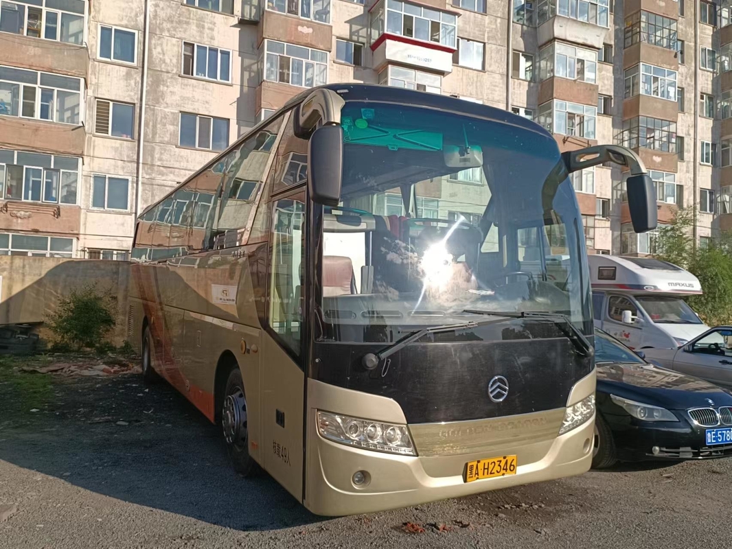2014 Year 49 Seats Used Golden Dragon Bus XML6113 Coach LHD In Good Condition