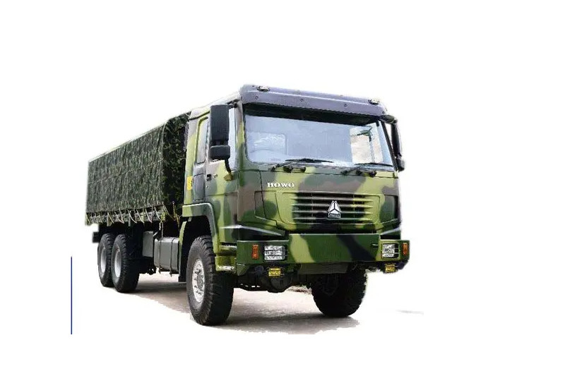 2 Vans Cargo Truck Euro Ii Howo Powerful Cargo Truck 420hp Double Fence Trailers Truck